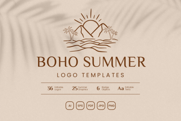 Download Summer Boho Logo Collections - Boho Collection