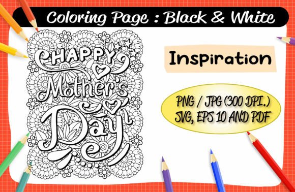 Download Inspiration Coloring Page.(57) - Premium Resources